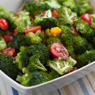 marinated broccoli salad
